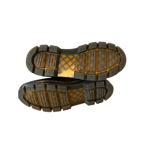 Dr. Doc Martens Boots Combs Leather Black Men's 9 Women’s 10 Unisex 42 EU NWOB - Picture 6 of 9